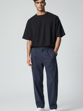 Brooks Brothers Pleated Traditional Fit Cotton Chino Pants